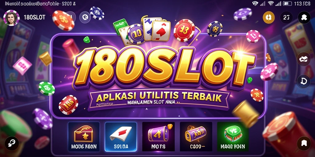 Screenshot utama 180SLOT menampilkan antarmuka pengguna yang intuitif.