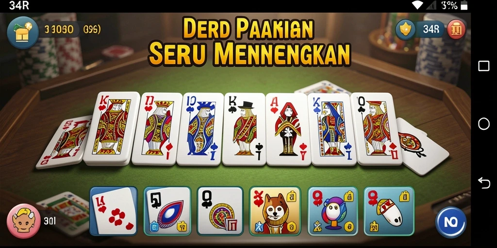 Gameplay seru dalam 34R yang menggugah semangat bermain.