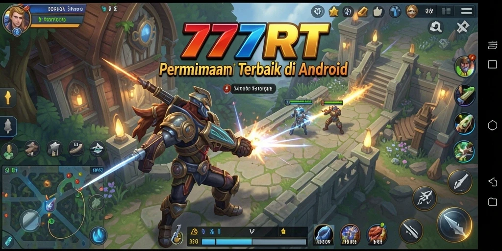Screenshot dari gameplay SLG yang menegangkan di 777RT.