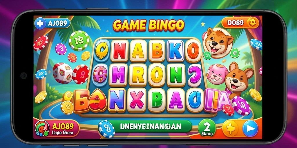 Gameplay menegangkan di AJO89 dengan suasana Bingo yang seru.