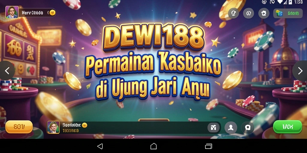 Screenshot DEWI188 menampilkan gameplay Kasino yang seru dan menarik.