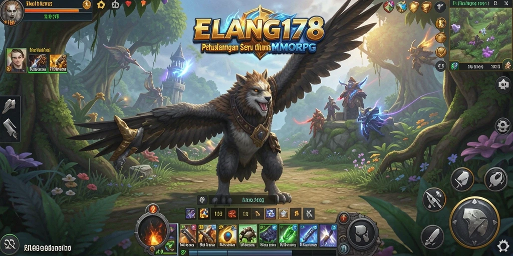 Tampilan gameplay ELANG178, dengan grafis menarik dan aksi seru.