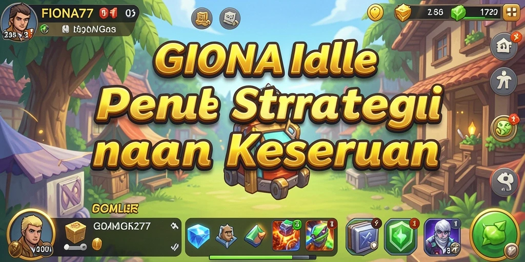 Screenshot gameplay FIONA77 dengan tampilan menarik dan karakter unik.