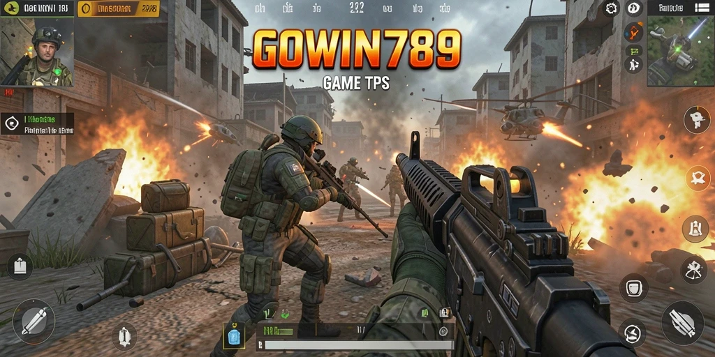 Tampilan gameplay GOWIN789 yang intens dan mendebarkan.