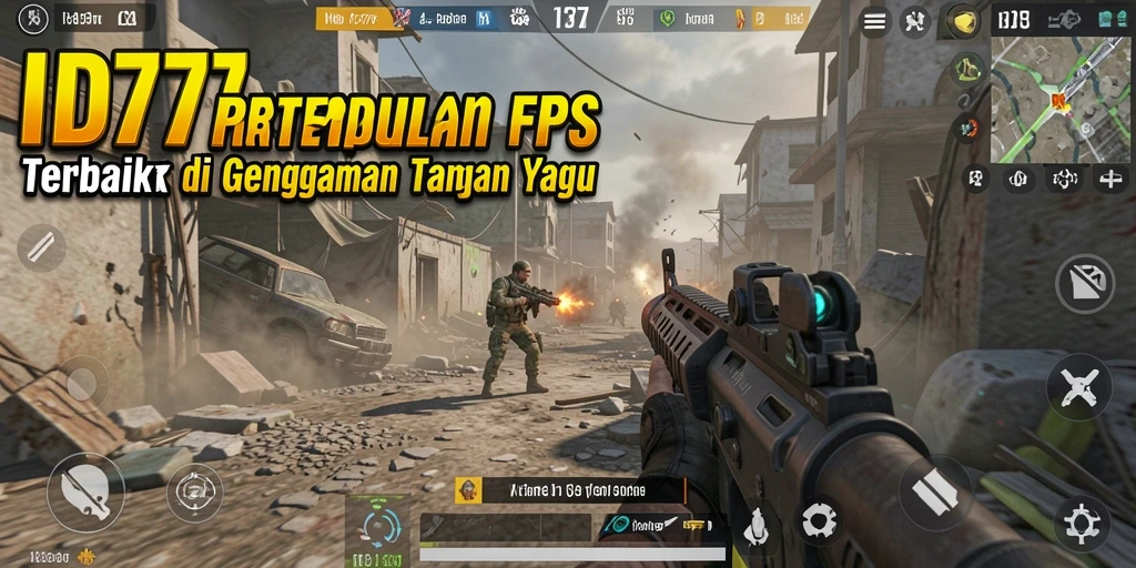 Gameplay intens dalam ID777 dengan aksi FPS tak terduga.