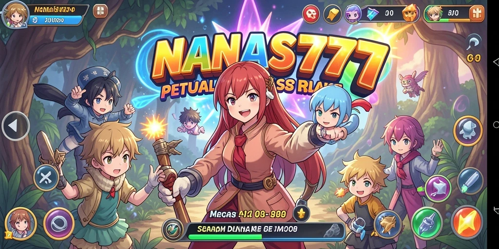 Tampilan gameplay NANAS777 yang memukau dan interaktif.
