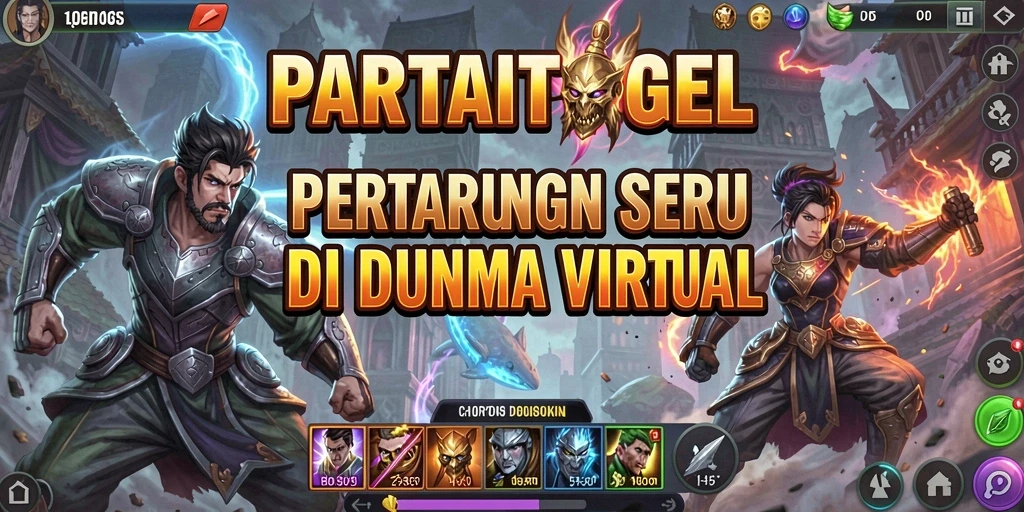 Tampilan gameplay seru di arena pertarungan PARTAITOGEL.