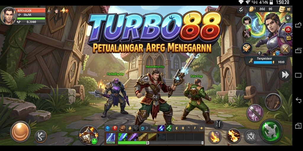 TURBO88 menampilkan gameplay ARPG yang seru dan mendebarkan.
