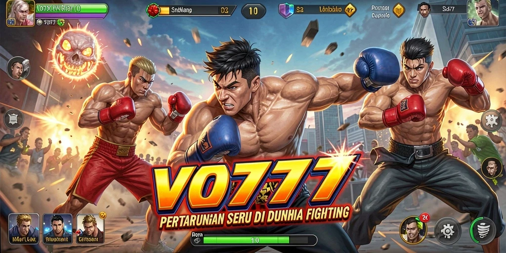 Gameplay Fighting dinamis dan seru di VO777.